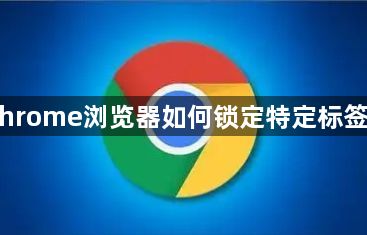 Chrome浏览器如何锁定特定标签页