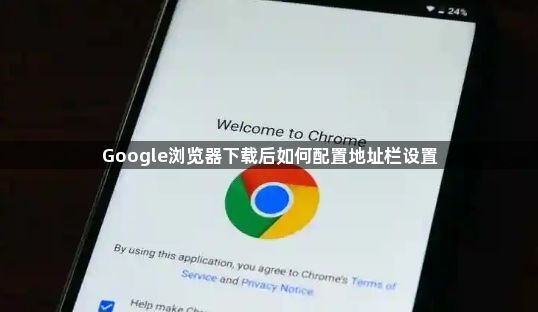 Google浏览器下载后如何配置地址栏设置1