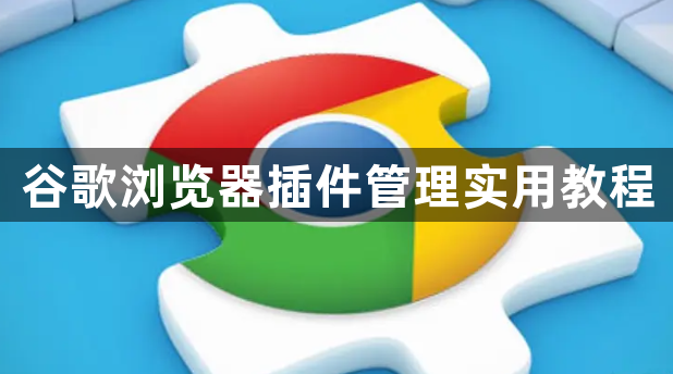 谷歌浏览器插件管理实用教程1