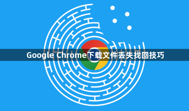 Google Chrome下载文件丢失找回技巧1