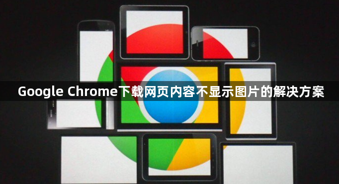 Google Chrome下载网页内容不显示图片的解决方案1