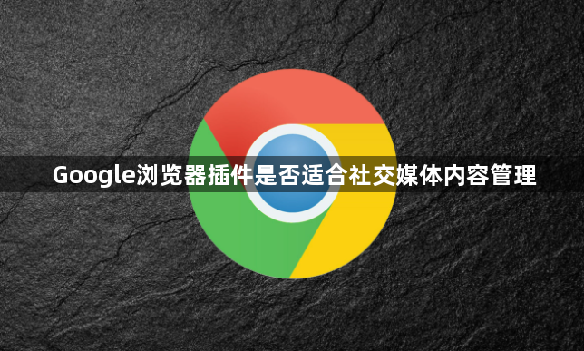 Google浏览器插件是否适合社交媒体内容管理1
