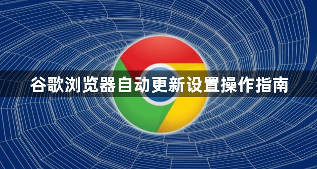 谷歌浏览器自动更新设置操作指南1
