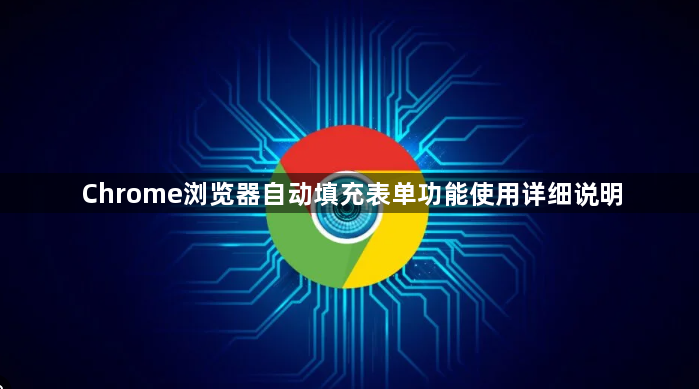 Chrome浏览器自动填充表单功能使用详细说明1