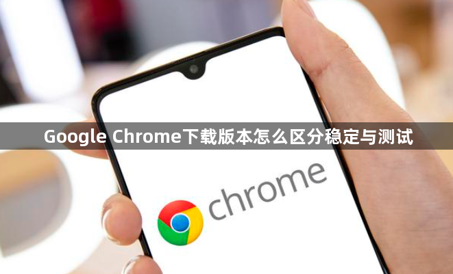 Google Chrome下载版本怎么区分稳定与测试1