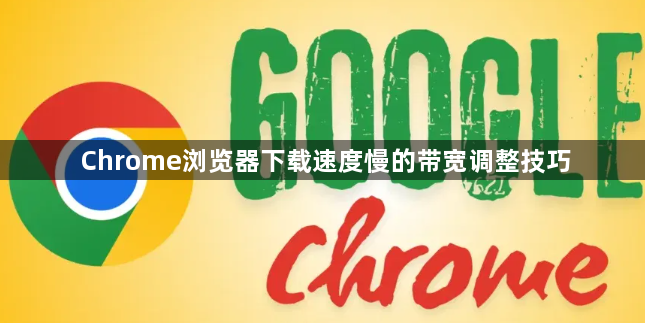 Chrome浏览器下载速度慢的带宽调整技巧1