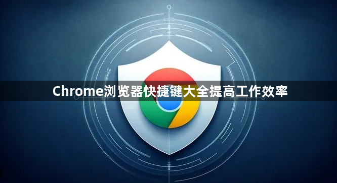Chrome浏览器快捷键大全提高工作效率1
