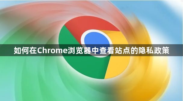 如何在Chrome浏览器中查看站点的隐私政策