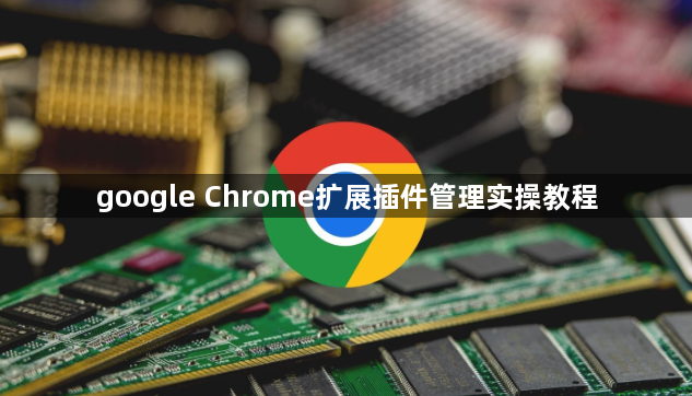google Chrome扩展插件管理实操教程1