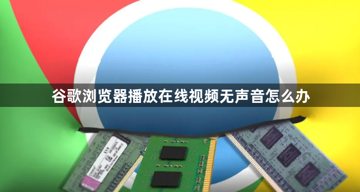 谷歌浏览器播放在线视频无声音怎么办1