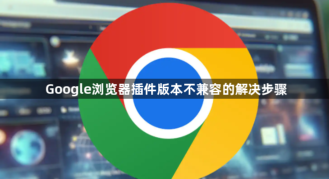 Google浏览器插件版本不兼容的解决步骤1