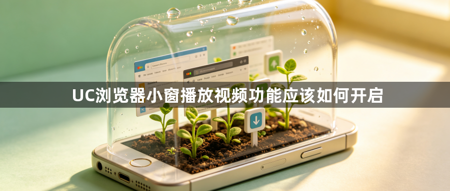 UC浏览器小窗播放视频功能应该如何开启1