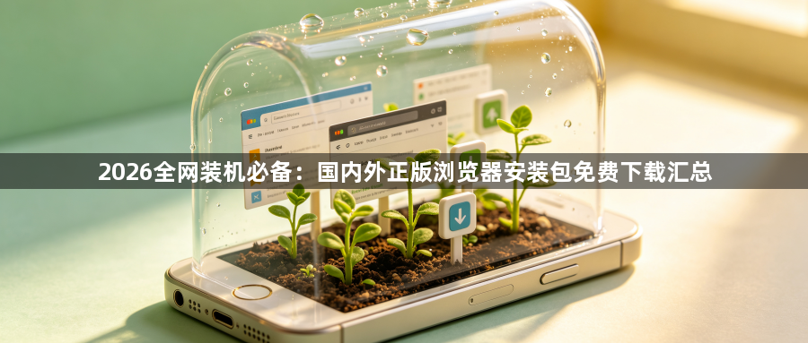 2026全网装机必备：国内外正版浏览器安装包免费下载汇总1