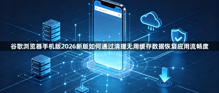 谷歌浏览器手机版2026新版如何通过清理无用缓存数据恢复应用流畅度1