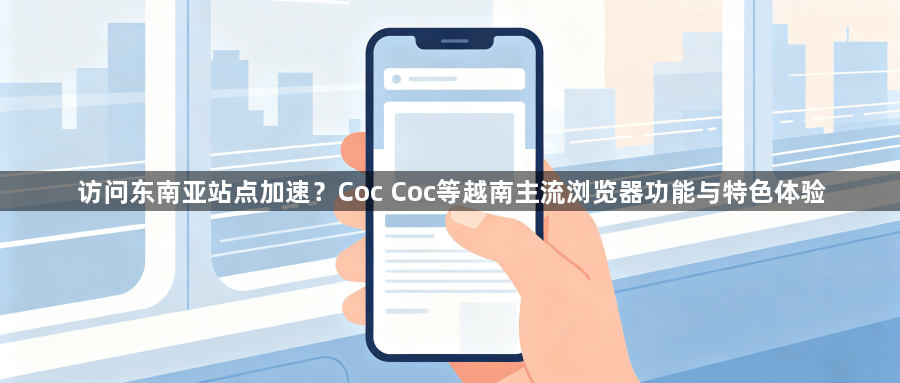 访问东南亚站点加速？Coc Coc等越南主流浏览器功能与特色体验1