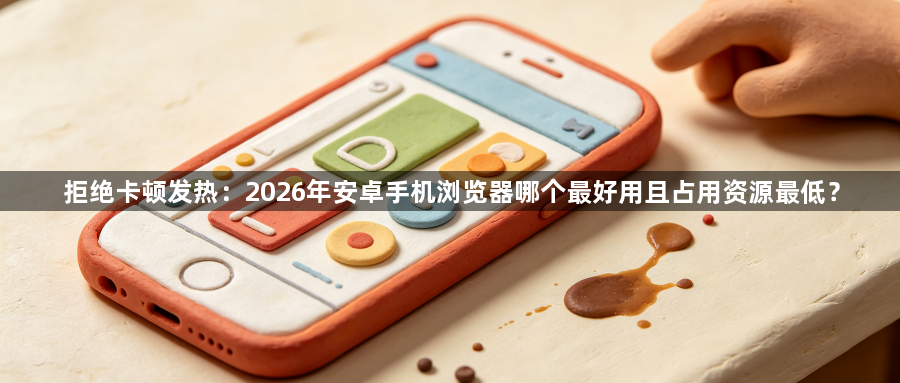 拒绝卡顿发热：2026年安卓手机浏览器哪个最好用且占用资源最低？1