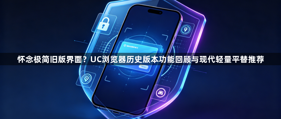 怀念极简旧版界面？UC浏览器历史版本功能回顾与现代轻量平替推荐1