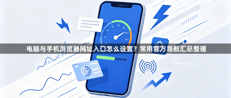 电脑与手机浏览器网址入口怎么设置？常用官方导航汇总整理1
