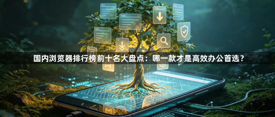 国内浏览器排行榜前十名大盘点：哪一款才是高效办公首选？1