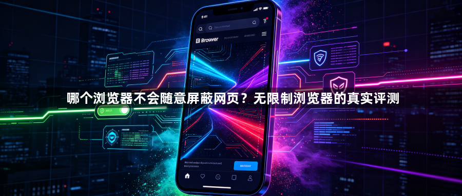 哪个浏览器不会随意屏蔽网页？无限制浏览器的真实评测1