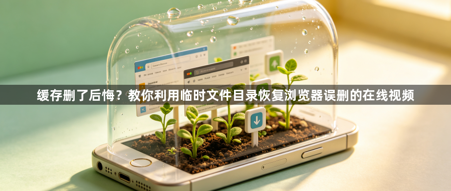 缓存删了后悔？教你利用临时文件目录恢复浏览器误删的在线视频1