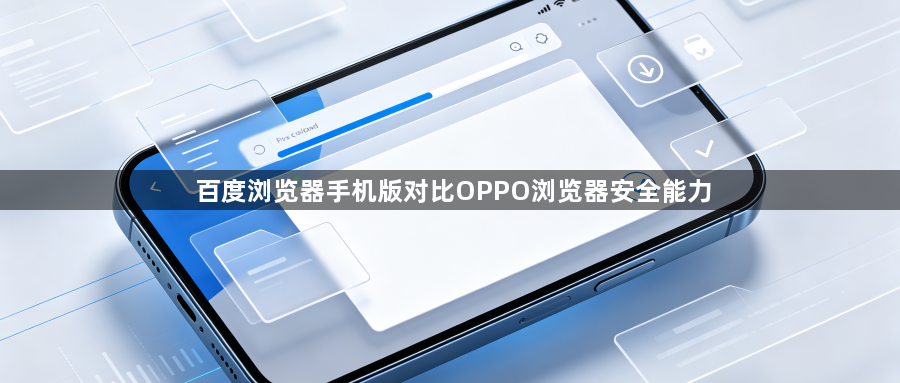 百度浏览器手机版对比OPPO浏览器安全能力1