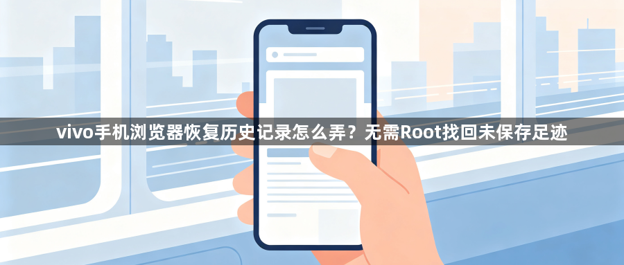 vivo手机浏览器恢复历史记录怎么弄？无需Root找回未保存足迹1