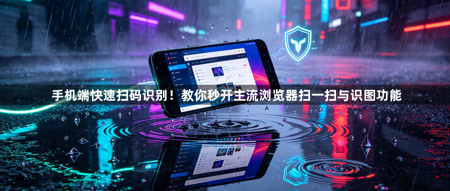 手机端快速扫码识别！教你秒开主流浏览器扫一扫与识图功能1