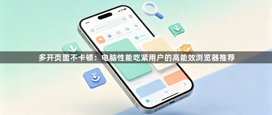 多开页面不卡顿：电脑性能吃紧用户的高能效浏览器推荐1