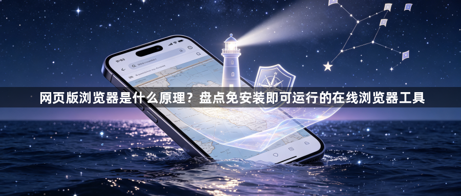 网页版浏览器是什么原理？盘点免安装即可运行的在线浏览器工具1