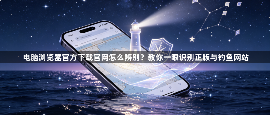 电脑浏览器官方下载官网怎么辨别?教你一眼识别正版与钓鱼网站1