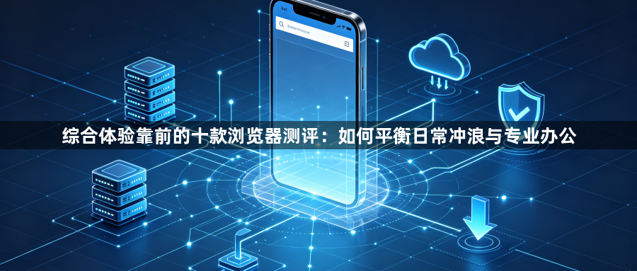 综合体验靠前的十款浏览器测评：如何平衡日常冲浪与专业办公1