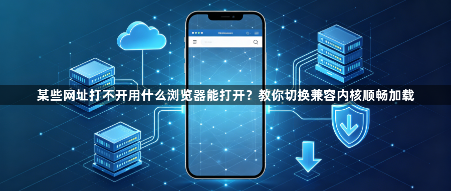 某些网址打不开用什么浏览器能打开？教你切换兼容内核顺畅加载1